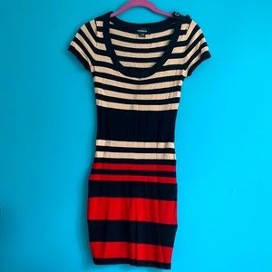 Short sleeved dinner dress